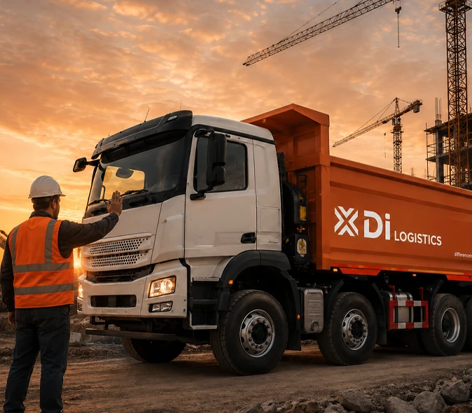 Heavy dumper logistics services in Saudi Arabia